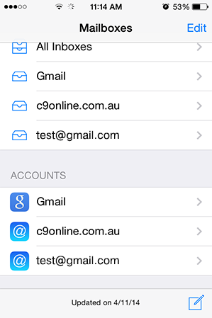Step 11/11. How do I set up my email account using IMAP for Apple iPhone for Google mail?