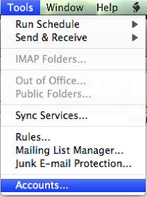 Step 2/6. How do I set up my email in Microsoft Outlook for Mac 2011?