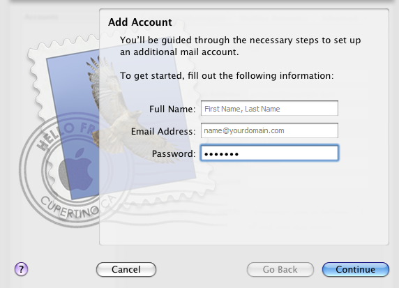 Step 3/6. How do I set up my FX mail account in Apple Mail?