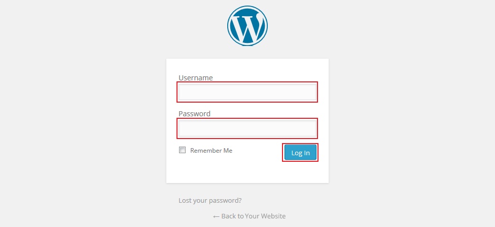 Step 1/10. Login with your username and password on www.yourwebsite.com.au/wp-admin