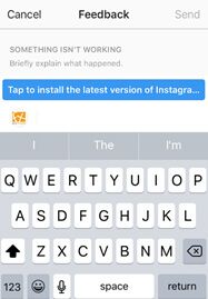 Step 3/3. After clicking Report a problem, click on Something isn’t working. A pop up will appear and you can then send Instagram your issue 2.
