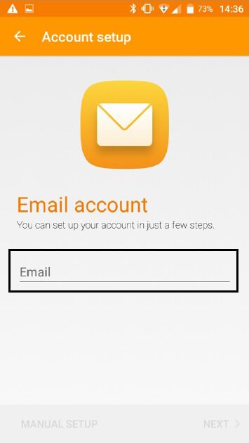 Step 2/9. How do I set up my email on my Android device?